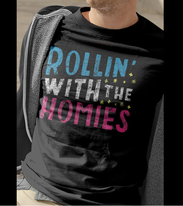 Rollin' With The Homies Playful T-Shirt