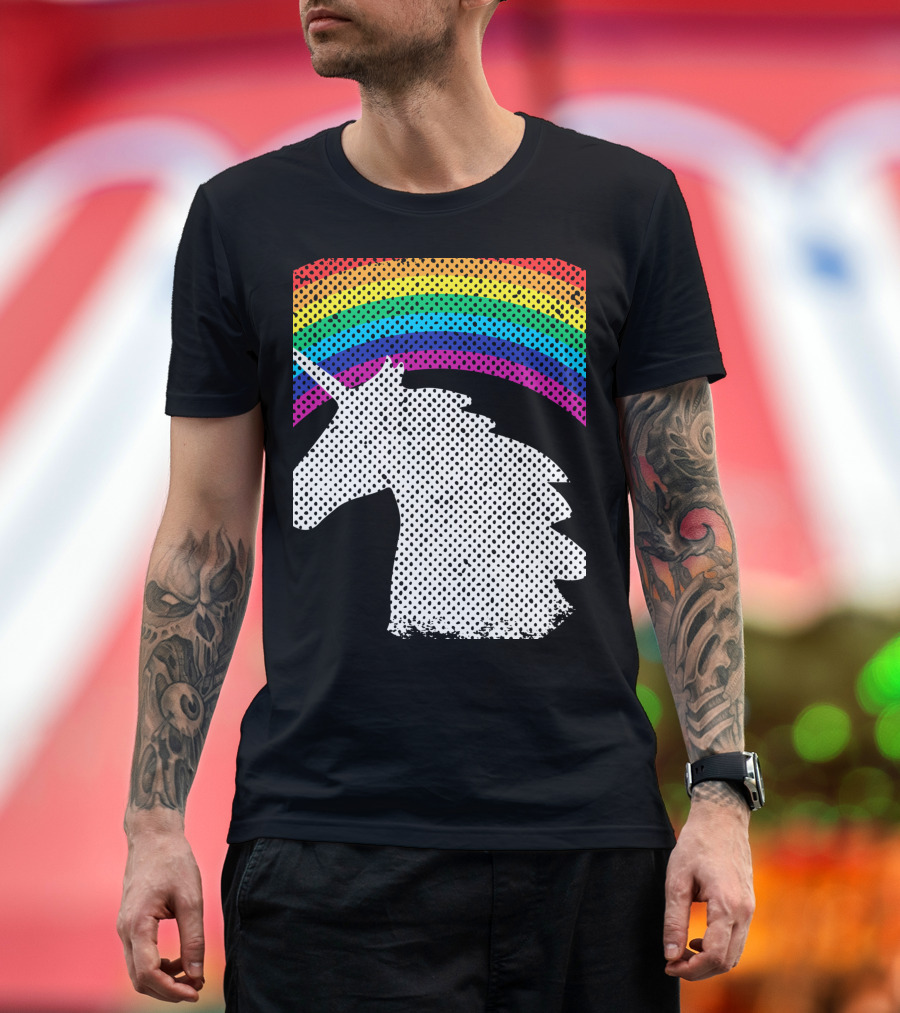 Wake Up Be Kind Repeat Rainbow Unicorn T-Shirt
