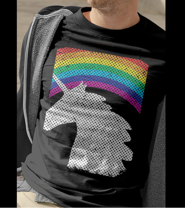 Wake Up Be Kind Repeat Rainbow Unicorn T-Shirt
