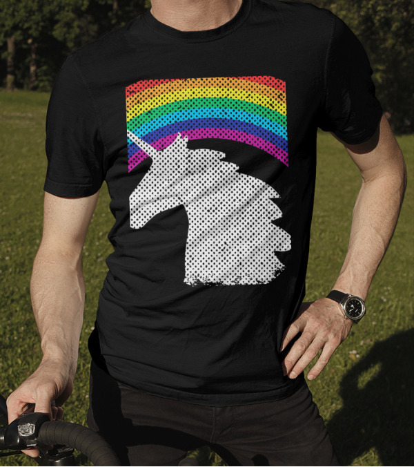 Wake Up Be Kind Repeat Rainbow Unicorn T-Shirt