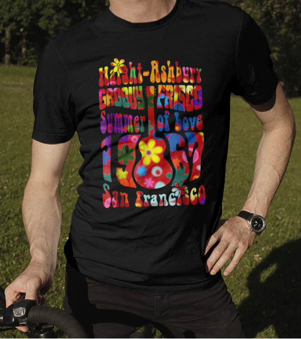Haight-Ashbury Groovy Frisco Summer Of Love 1967 San Francisco T-Shirt