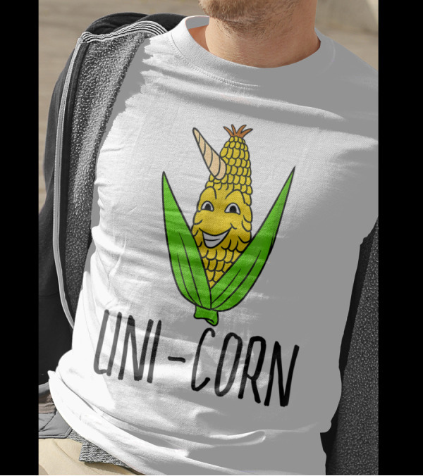 Uni Corn Pun Amaizing Corn Horn Unicorn T-Shirt