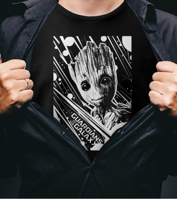 Marvel Guardians Of The Galaxy Vol 2 Groot Light T-Shirt