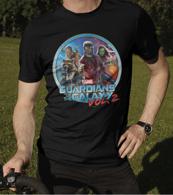 Marvel Guardians Of The Galaxy Vol. 2 Team Circle T-Shirt