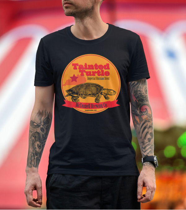 Premium T-Shirt: Tainted Turtle Imperial Russian Stout McConnell Brewing Co. Louisville KY T-Shirt Tainted Turtle Imperial Russian Stout McConnell Brewing Co. Louisville KY T-Shirt