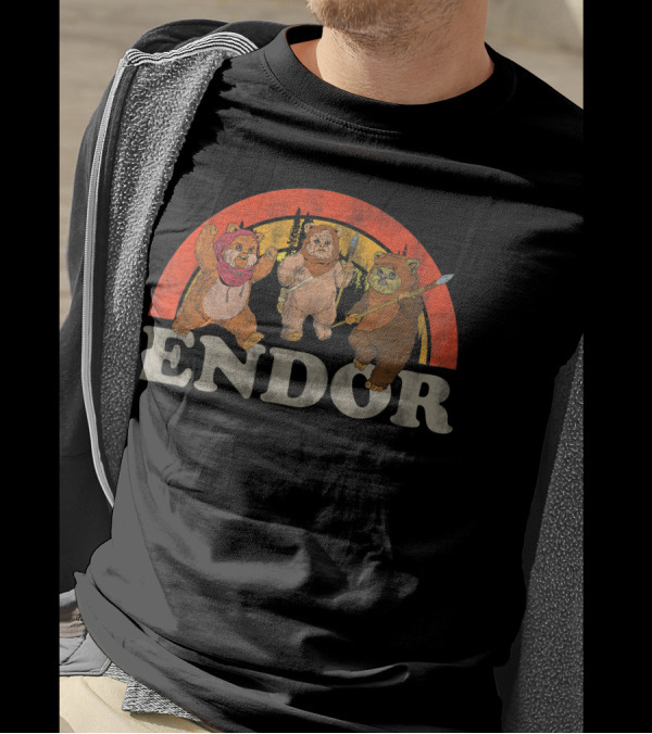 Star Wars Return Of The Jedi Cute Ewoks Endor Forest Adventure T-Shirt