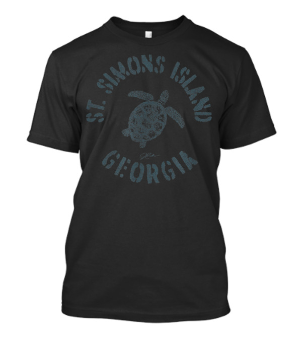 Jcombs St Simons Island Georgia Sea Turtle T-Shirt