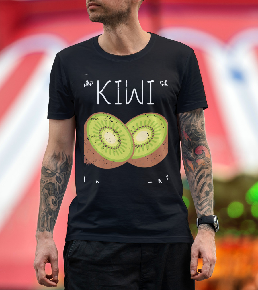 Kiwi Fruit Hold The Kiwi To My Heart T-Shirt
