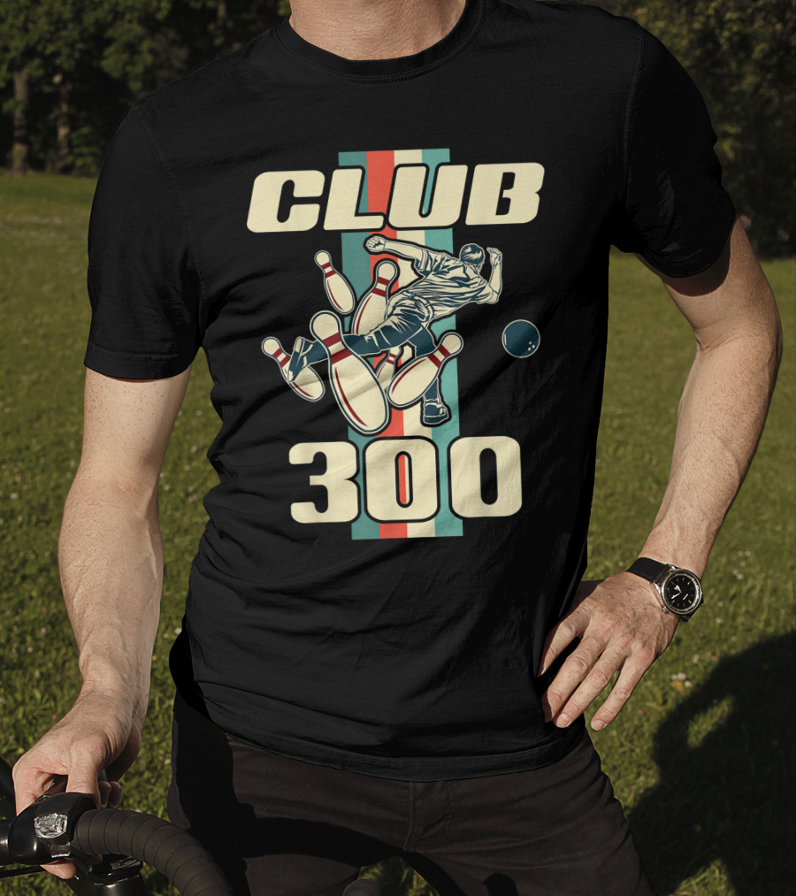 Club 300 Bowling Vintage 300 Bowling T-Shirt