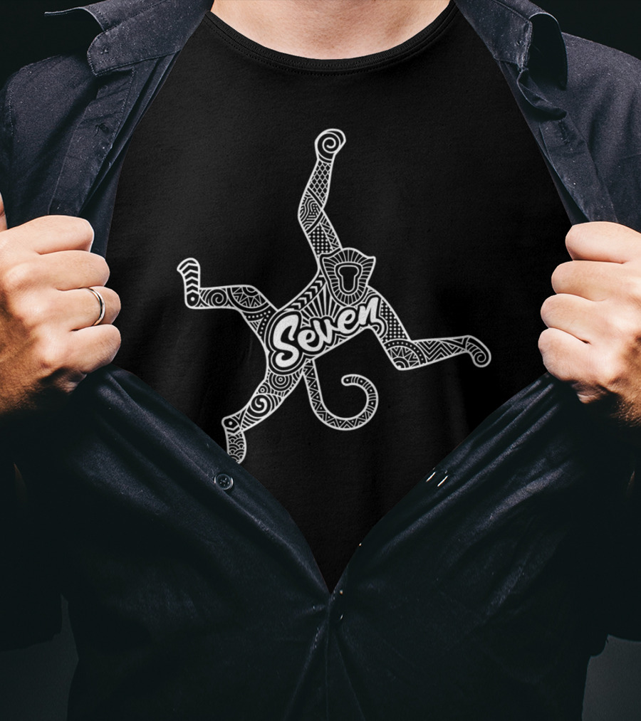 Enneagram Type 7 Seven Monkey T-Shirt