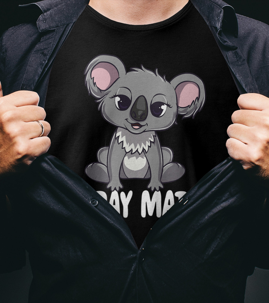 G'Day Mate Cute Kawaii Koala Australia T-Shirt