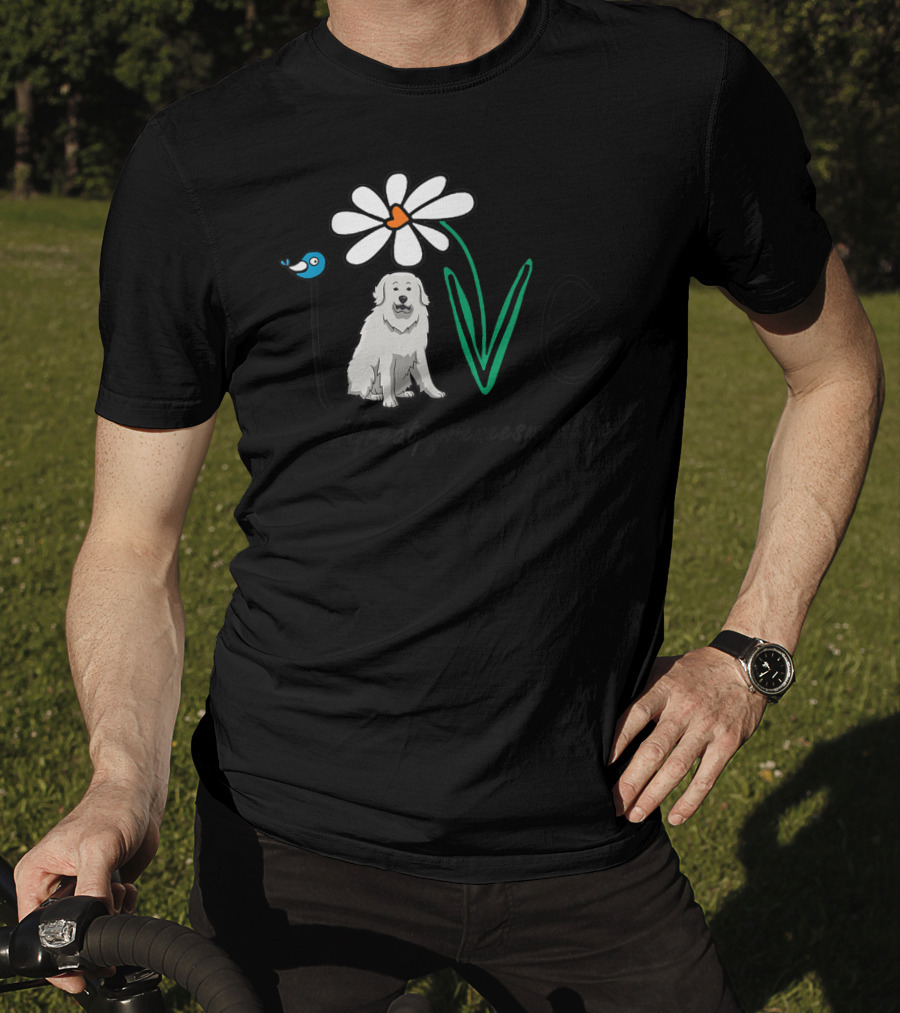 Love Great Pyrenees Mom Life #Greatpyreneesmomlife T-Shirt