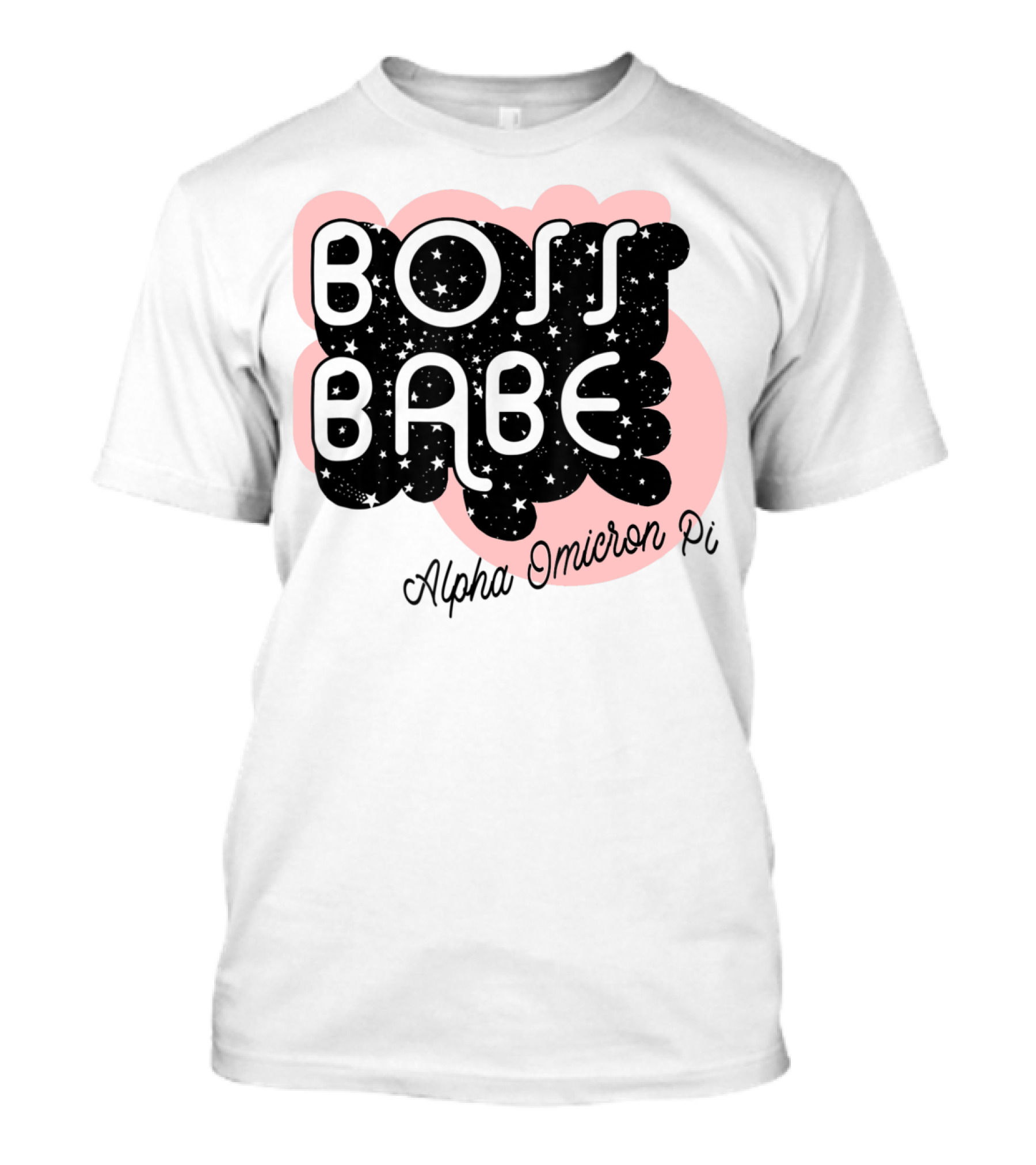 Boss Babe Alpha Omicron Pi Sorority Greek T-Shirt