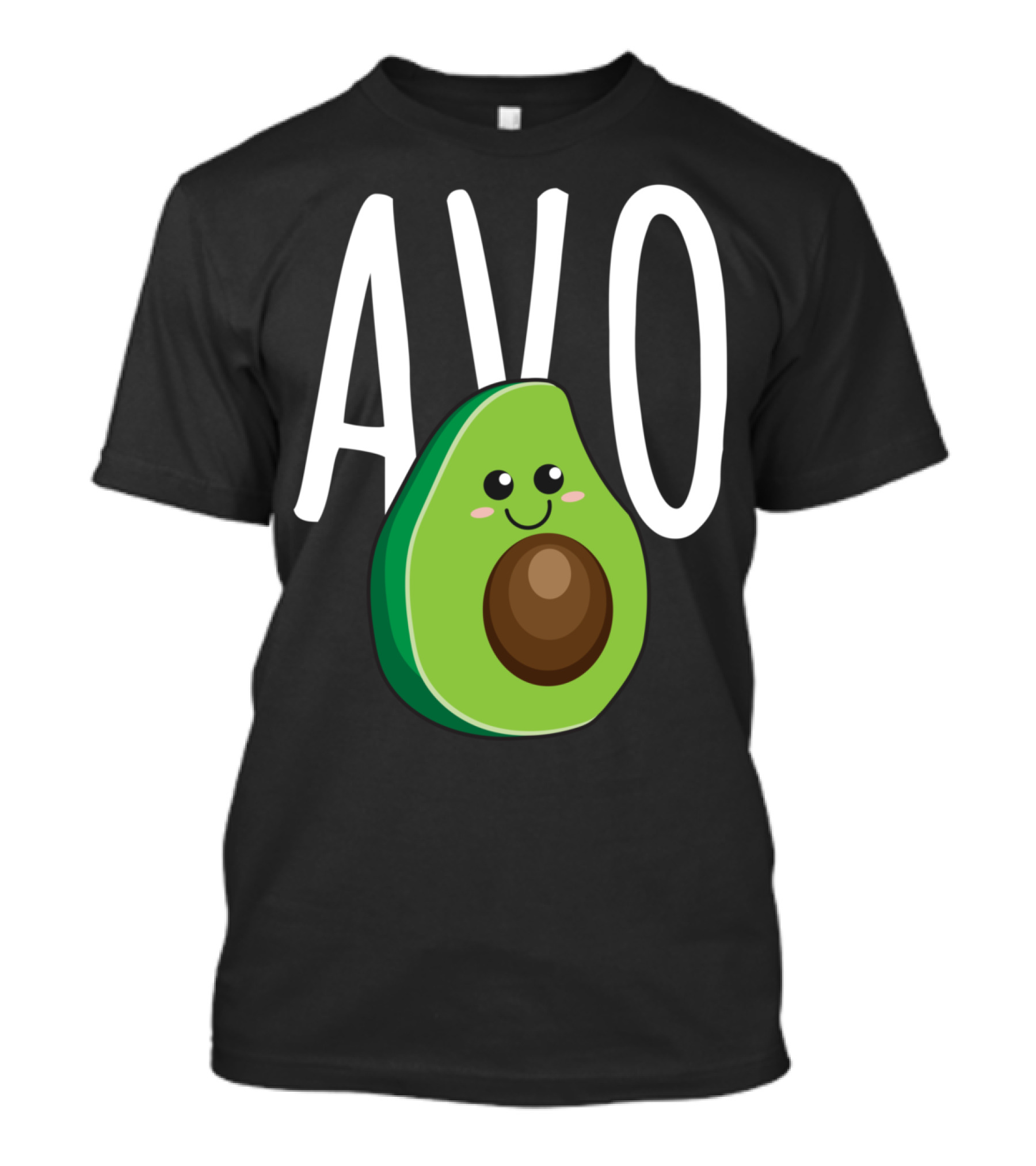 Avo Avocado Cute Vegan Couples Loves Matching T-Shirt