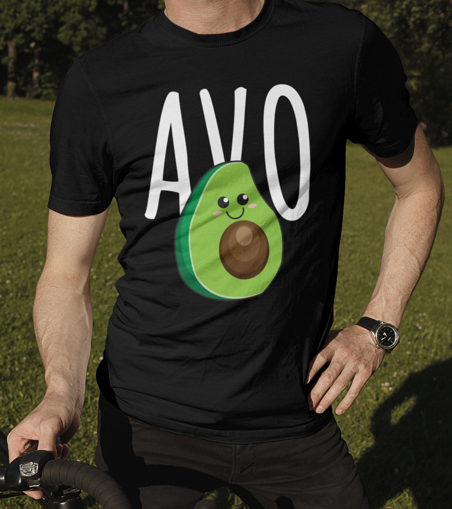 Avo Avocado Cute Vegan Couples Loves Matching T-Shirt