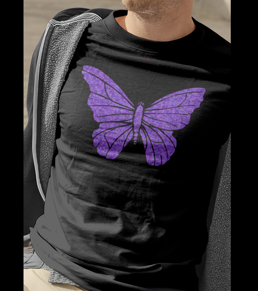 Butterfly Purple Lavender Wings T-Shirt