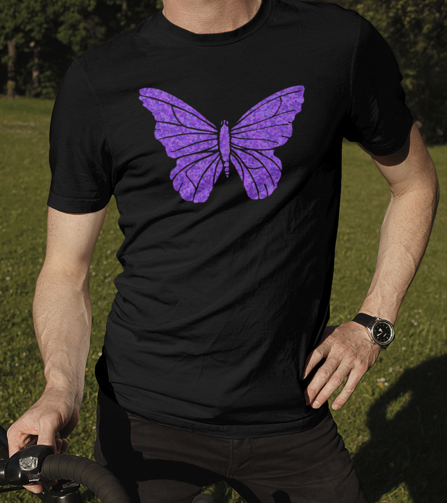 Butterfly Purple Lavender Wings T-Shirt