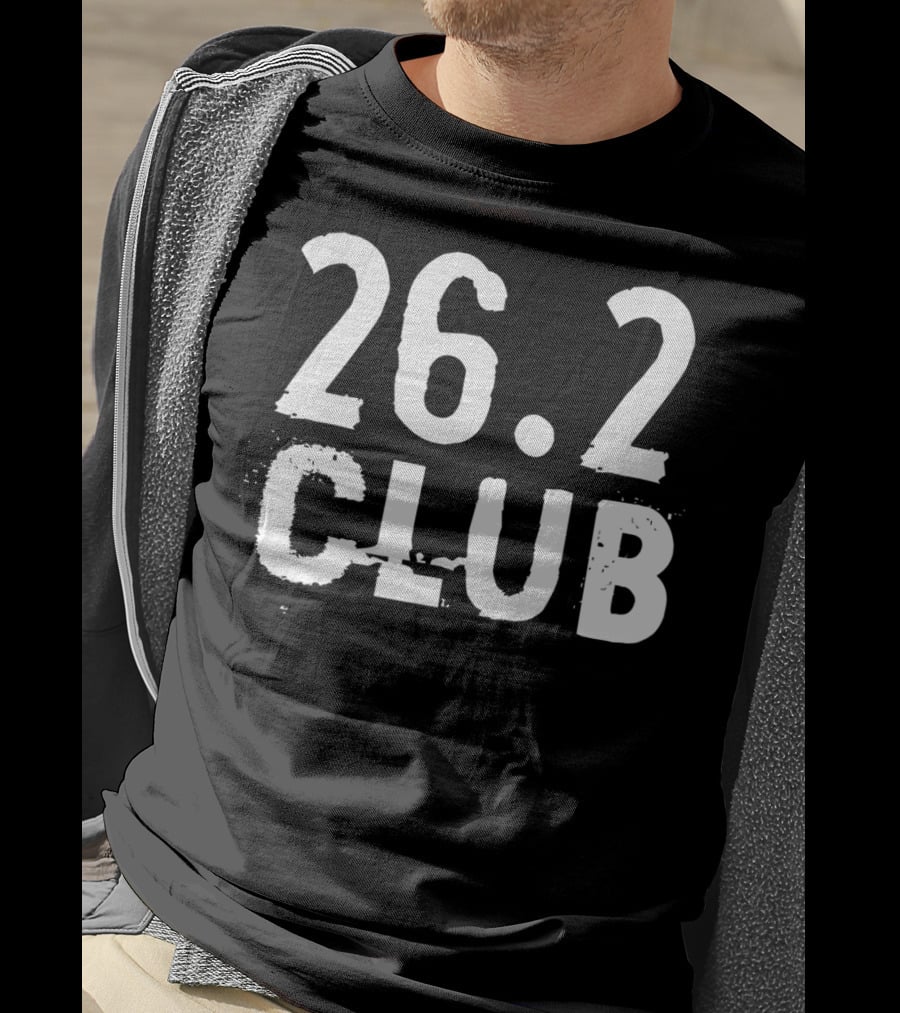 26.2 Club Marathon Runner Runners T-Shirt