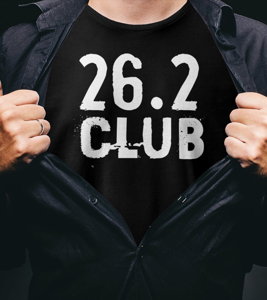 26.2 Club Marathon Runner Runners T-Shirt