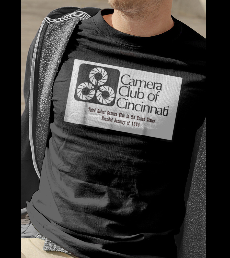 Camera Club Of Cincinnati Third Oldest Camera Club In The United States Founded January Of 1884 T-Shirt