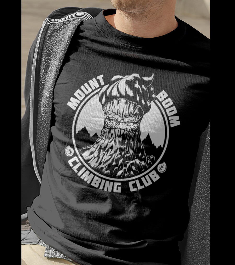 Mount Boom Climbing Club Volcano Adventure T-Shirt