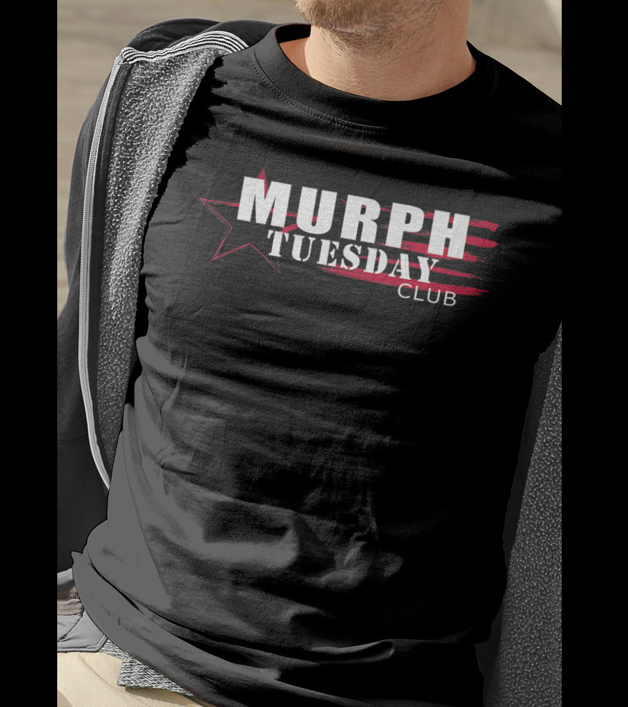 Murph Tuesday Club Star Red Stripes T-Shirt