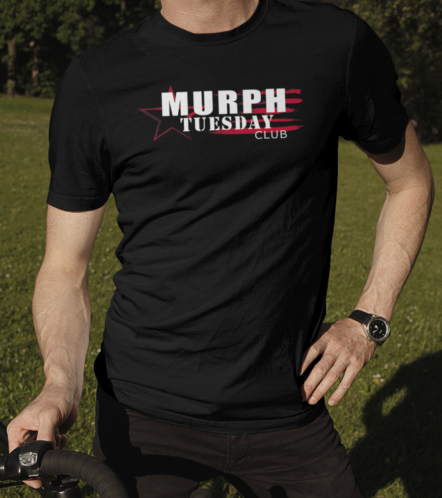 Murph Tuesday Club Star Red Stripes T-Shirt