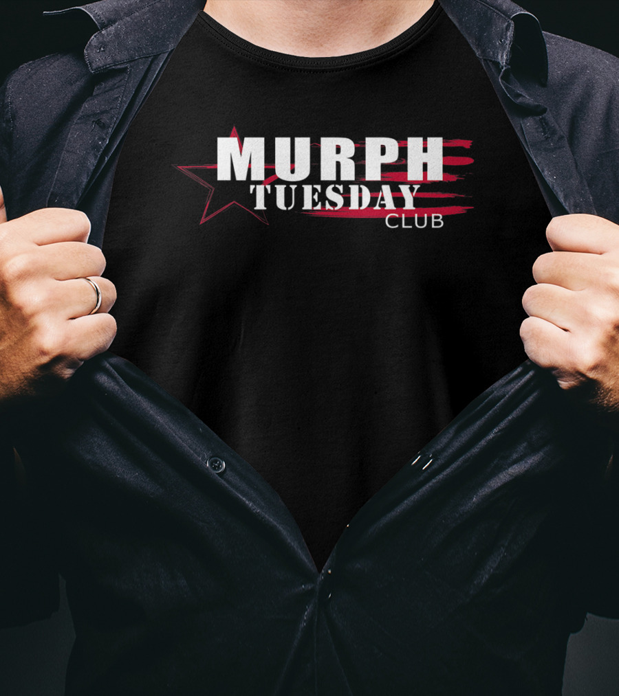 Murph Tuesday Club Star Red Stripes T-Shirt