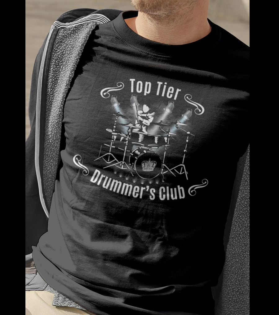 Top Tier Drummer's Club Solo Spotlight T-Shirt