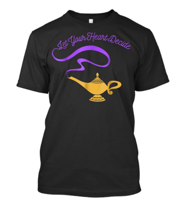 Disney Aladdin Genie Lamp Let Your Heart Decide T-Shirt