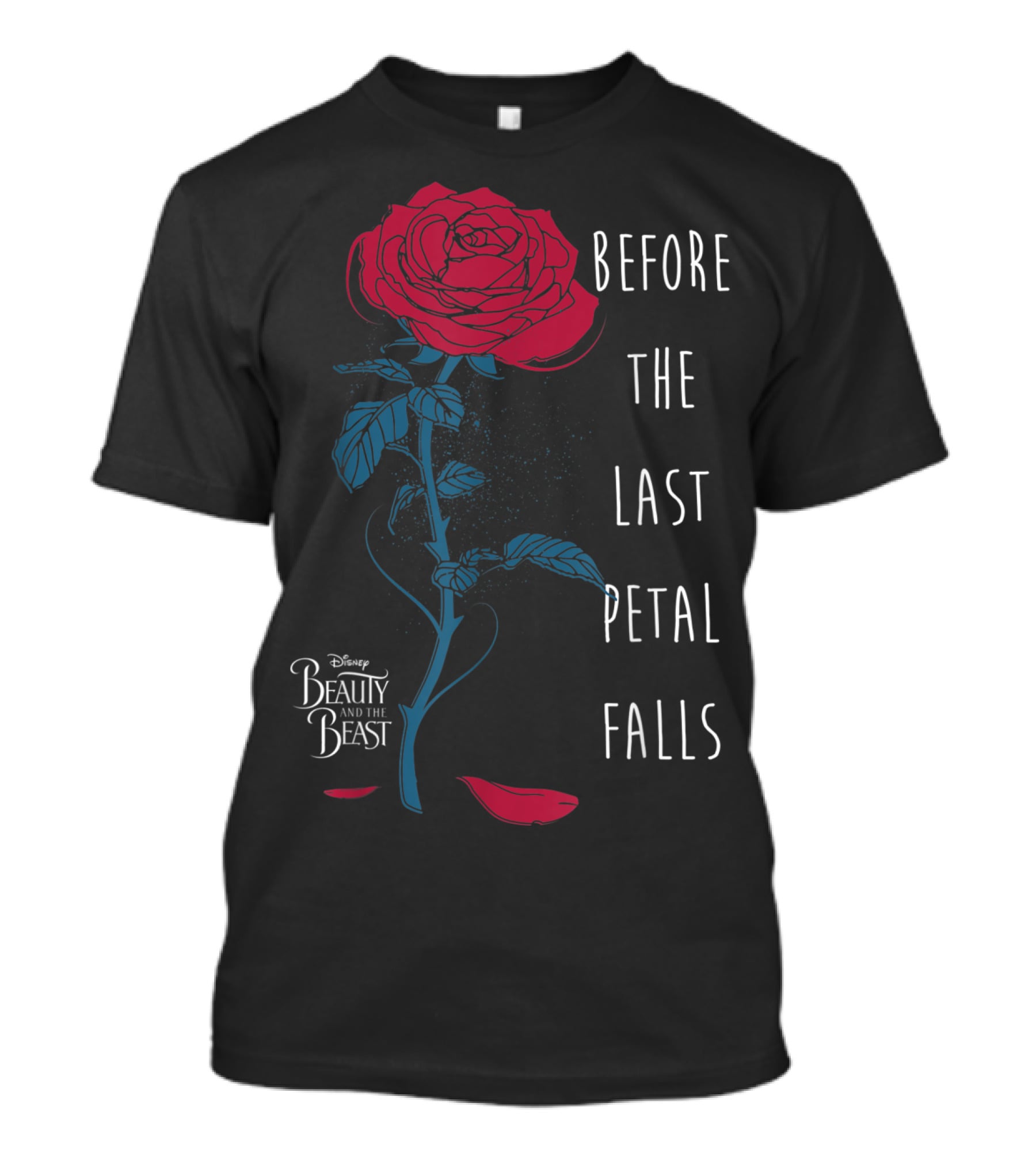Disney Beauty And The Beast Before The Last Petal Falls T-Shirt