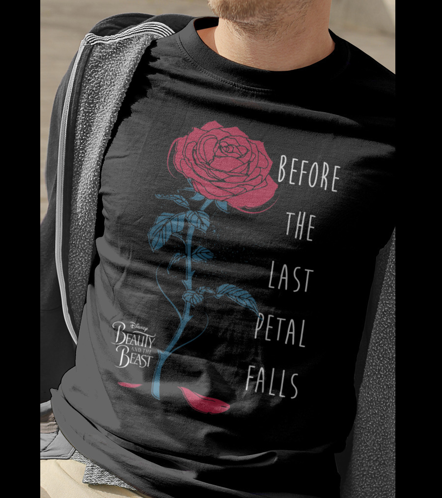 Disney Beauty And The Beast Before The Last Petal Falls T-Shirt