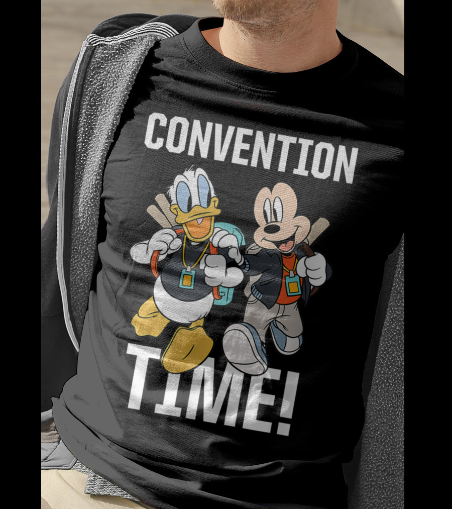 Convention Time Disney D23 Expo Mickey And Donald T-Shirt