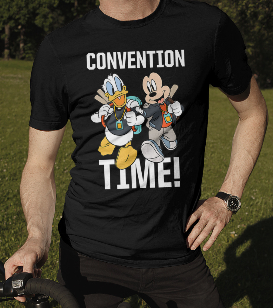 Convention Time Disney D23 Expo Mickey And Donald T-Shirt
