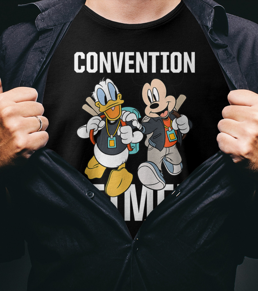 Convention Time Disney D23 Expo Mickey And Donald T-Shirt