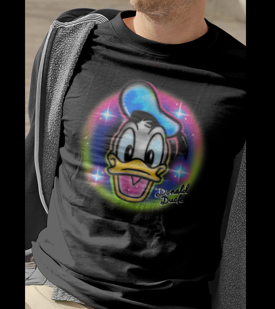 Disney Donald Duck Rainbow Glow T-Shirt
