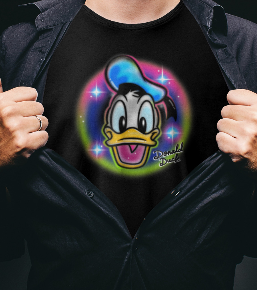 Disney Donald Duck Rainbow Glow T-Shirt