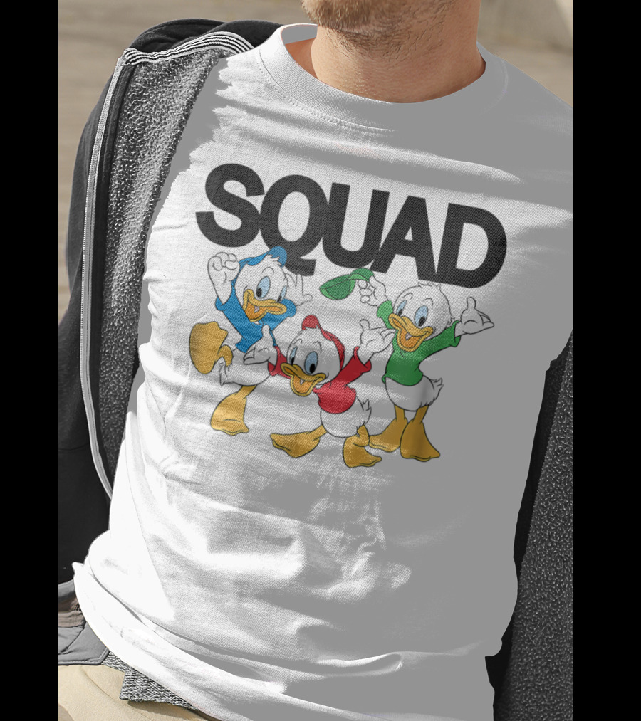 SQUAD Disney Donald Duck's Nephews Huey Dewey Louie T-Shirt