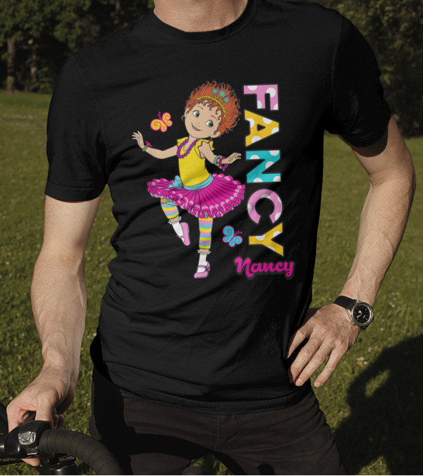 Disney Fancy Nancy Dancing With Nancy Colorful Ballet Outfit Fun T-Shirt