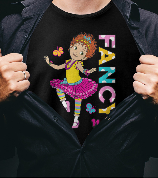 Disney Fancy Nancy Dancing With Nancy Colorful Ballet Outfit Fun T-Shirt