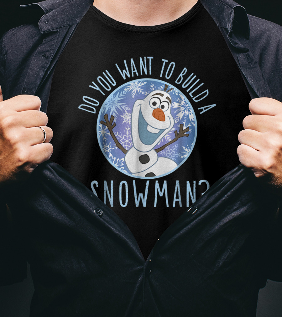 Do You Want To Build A Snowman Disney Frozen Olaf T-Shirt