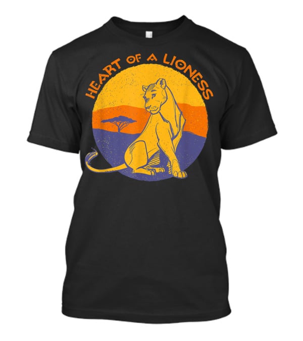 Disney Lion King Nala Heart Of A Lioness African Sunset T-Shirt
