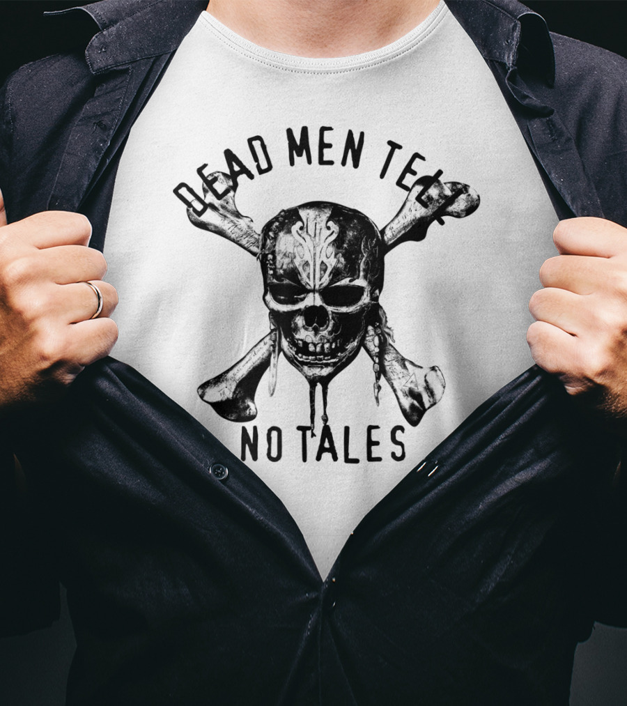 Disney Pirates Dead Men Tell No Tales Skull T-Shirt