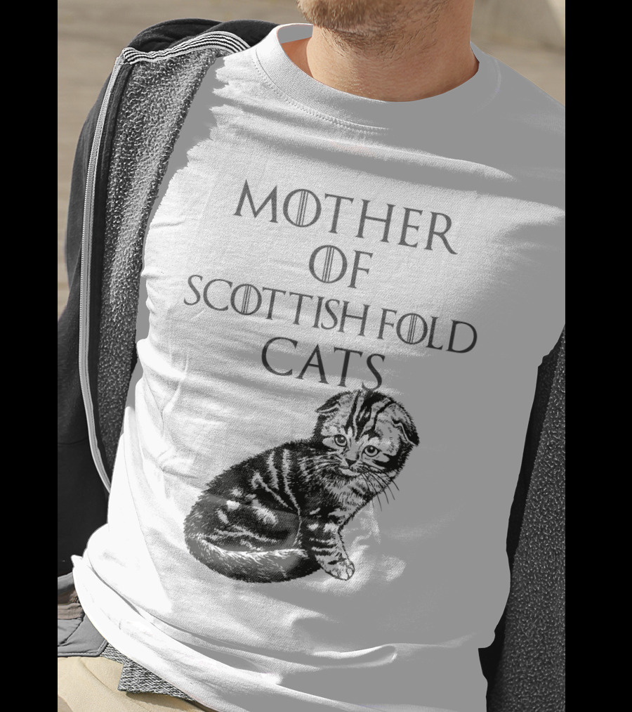 Mother Of Scottish Fold Cats T-Shirt