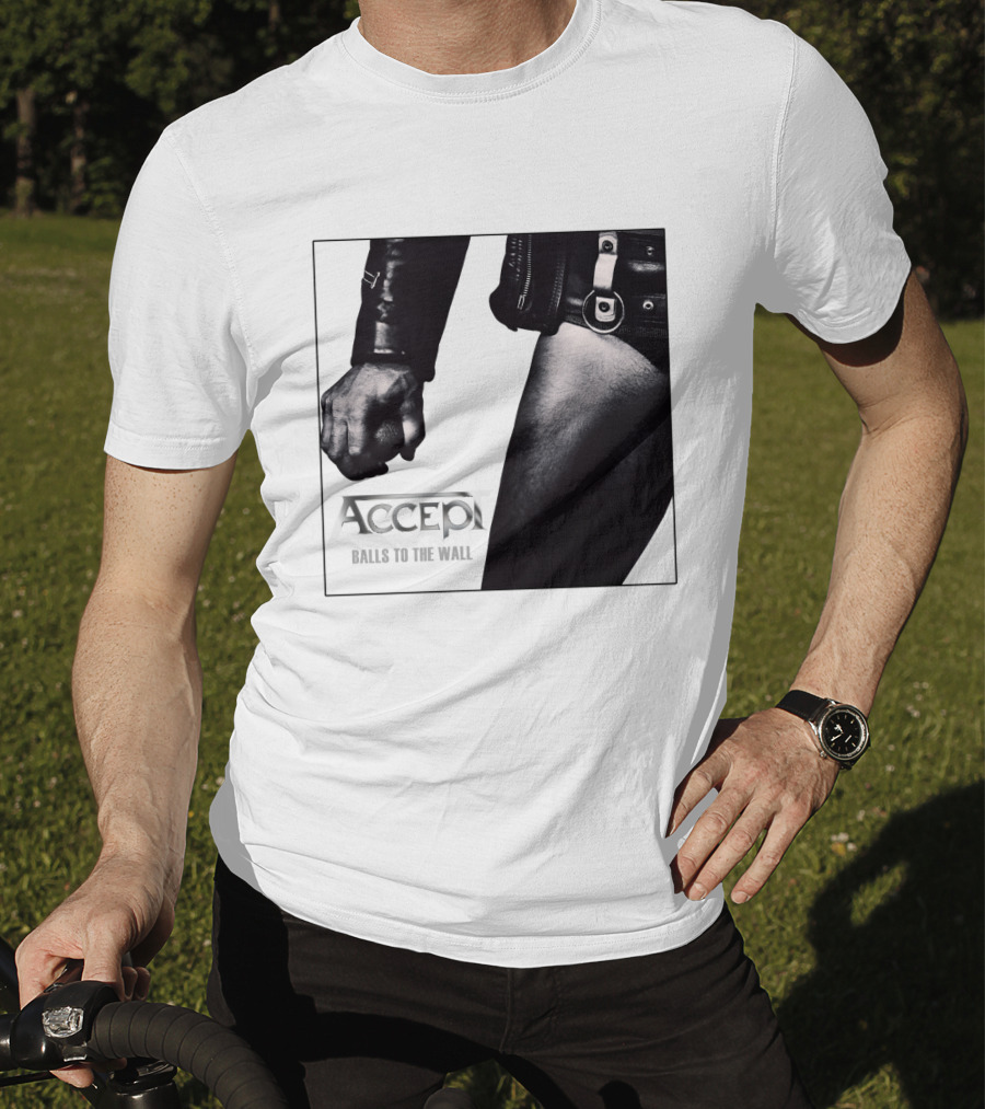 ACCEPT Balls To The Wall Classic Rock Album Cover Image T-Shirt