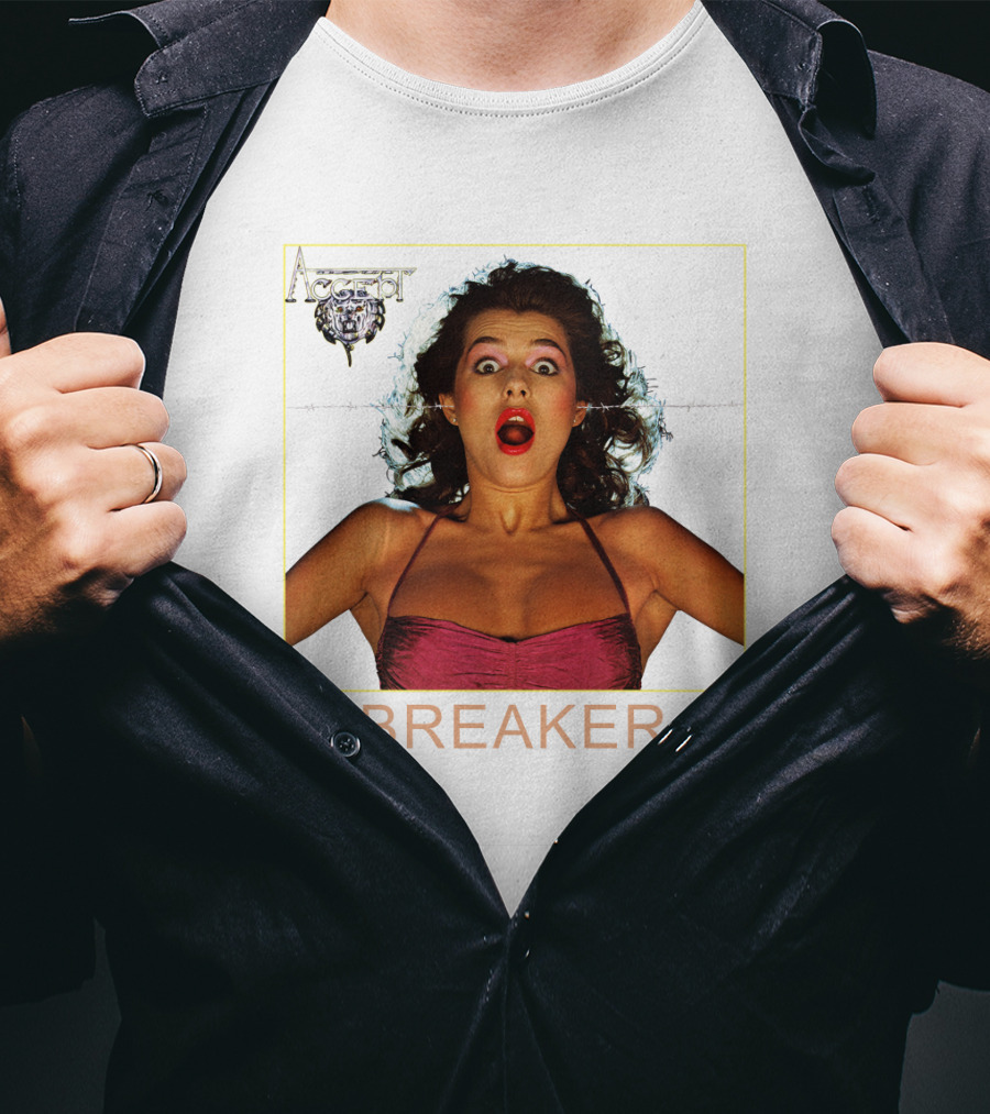 Accept Breaker Album Cover T-Shirt