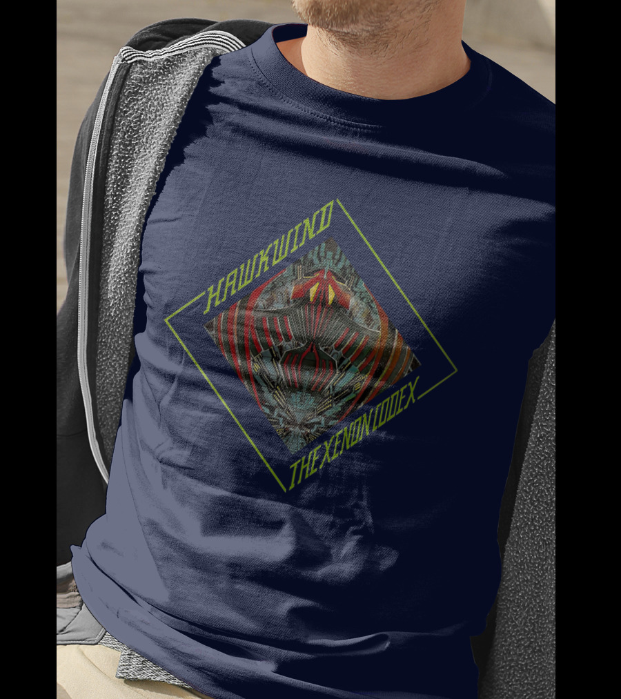 HAWKWIND The Xenon Codex Album Cover T-Shirt