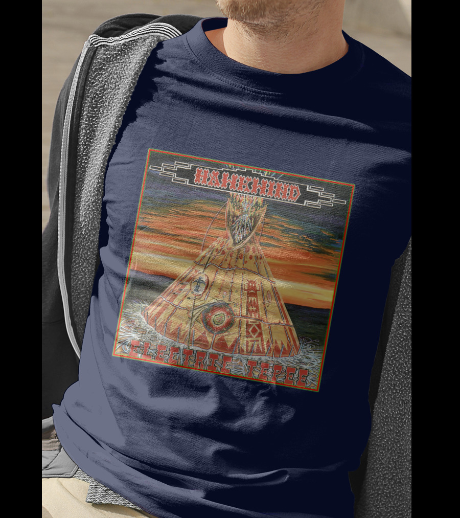 Hawkwind Electric Tepee Sunset T-Shirt