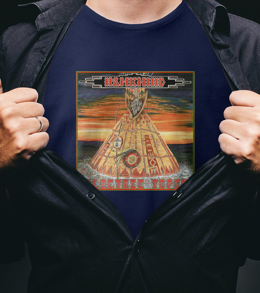 Hawkwind Electric Tepee Sunset T-Shirt