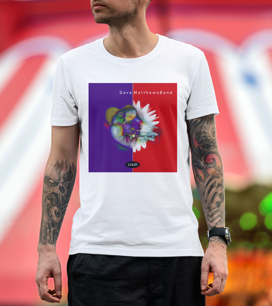 Dave Matthews Band Crash Album Cover T-Shirt